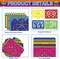 Fiesta Party Decorations Set – Plastic Papel Picado Banner, Hanging Swirls & Honeycomb Centerpieces – Cinco de Mayo Mexican Theme Party Supplies for Taco Party, Birthday & Day of the Dead Decor – Perfect for Mother's Day Card Making Displays